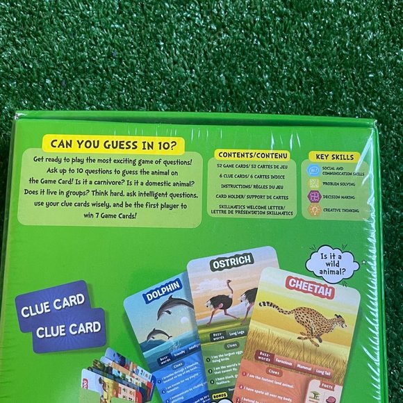 World of Animals Guess in 10 Skillmatics Educational Family Board Game NEW - Picture 8 of 8